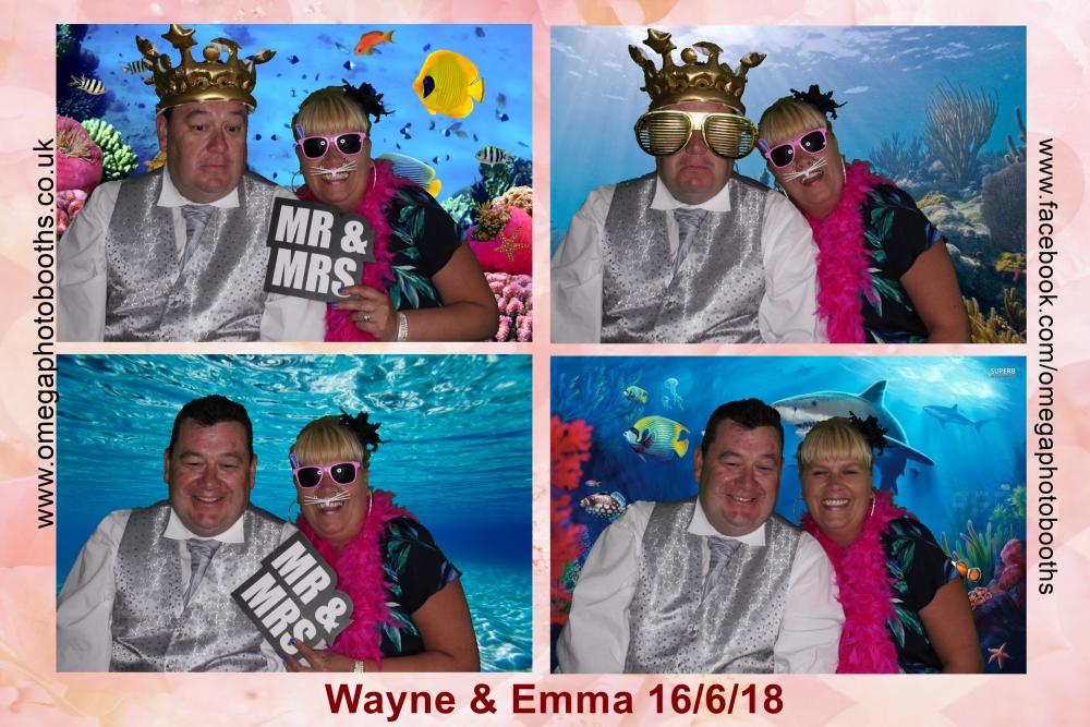 Emma & Wayne's Wedding | View more photos from the event at gallery.omegaphotobooths.co.uk/u/Omega-Photobooths/Emma-Waynes-Wedding